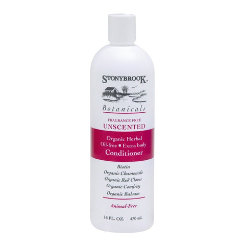 Stony Brook Botanicals, Conditioner, Unscented, 16 Oz