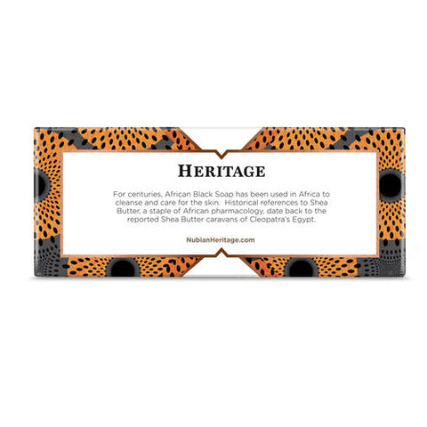 Nubian Heritage, Bar Soap, African Black With Oats, Aloe , 5 Oz