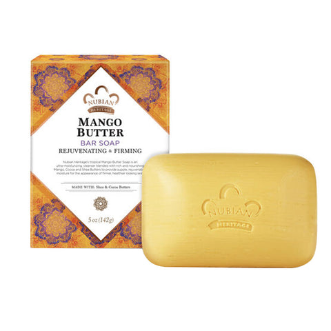 Nubian Heritage, Bar Soap, Mango Butter