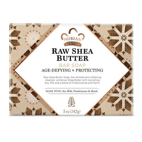 Nubian Heritage, Bar Soap, Raw Shea Butter, 5 Oz