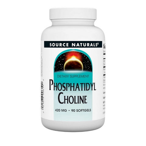 Source Naturals, Phosphatidyl Choline, 420 MG, 90 Softgel