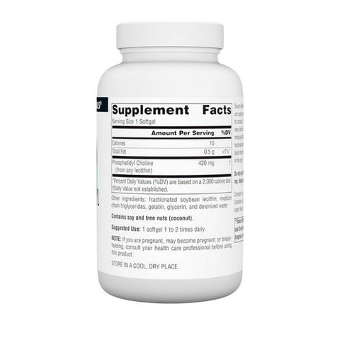 Source Naturals, Phosphatidyl Choline, 420 MG, 90 Softgel