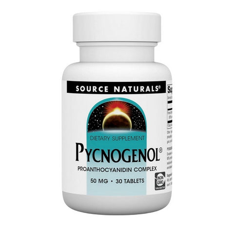 Source Naturals, Pycnogenol, 50 MG, 30 Tabs