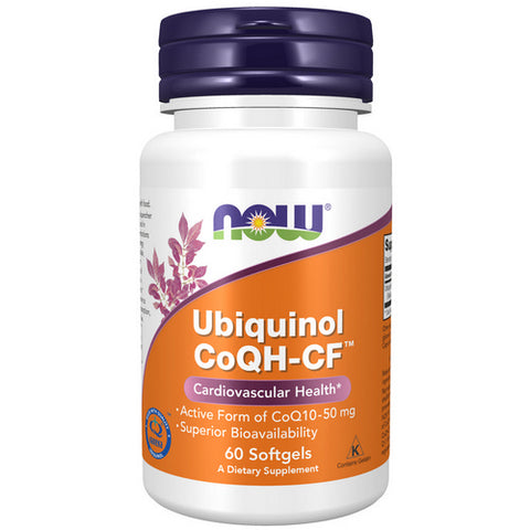 Now Foods, Ubiquinol CoQH-CF, 60 Gels