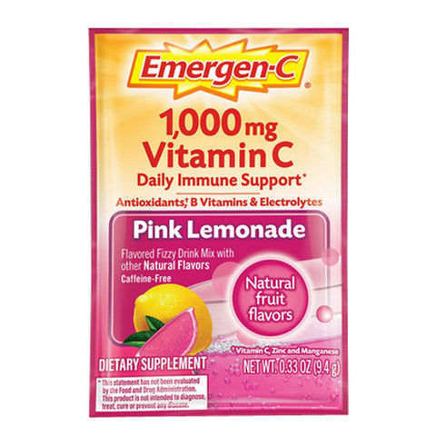 Emergen-C, Alacer Vitamin C, 1000 mg, 0.30 Oz, Box Of 30