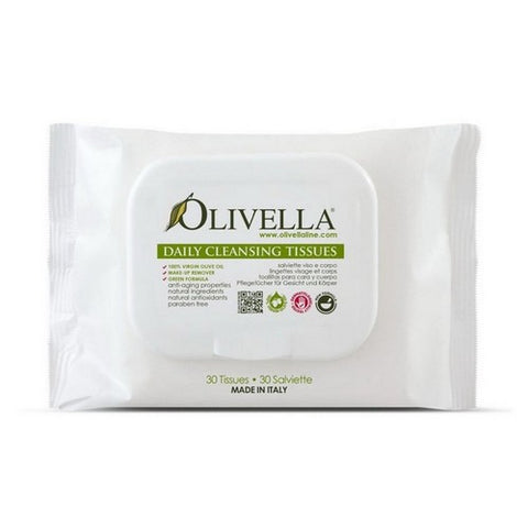 Olivella, Facial Cleansing Tissues, 30 PK