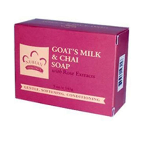 Nubian Heritage, Bar Soap, Goat's Milk & Chai 5 Oz