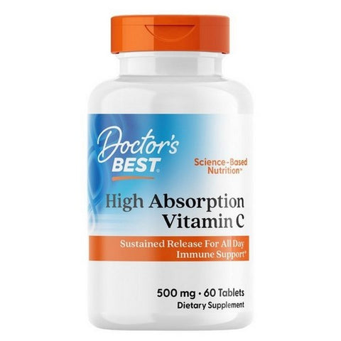 Doctors Best, Sustained Release Vitamin C with PureWay-C, 60 Tabs