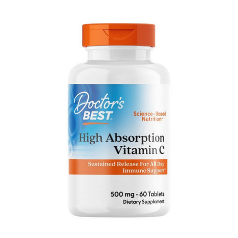 Doctors Best, Sustained Release Vitamin C with PureWay-C, 60 Tabs