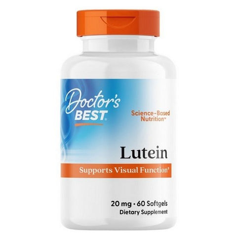 Doctors Best, Lutein with FloraGLO Lutein, 20 mg, 60 Softgels