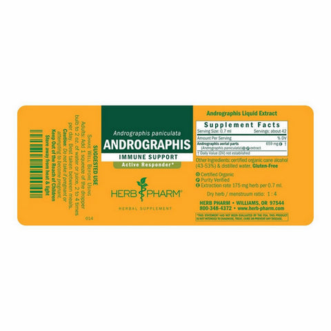 Herb Pharm, Andrographis Extract, 4 OZ