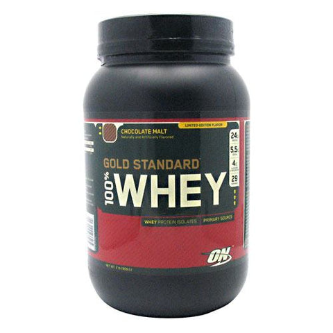 Optimum Nutrition, 100% Whey Gold, Chocolate Malt 2.0 lb