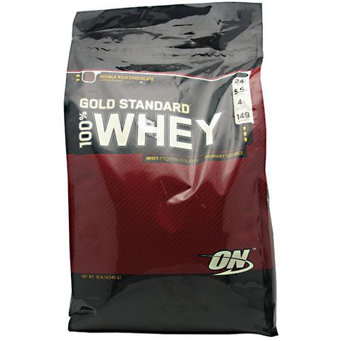 Optimum Nutrition, 100% Whey Gold, Chocolate 10.37 lb