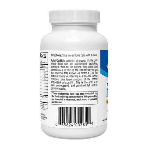 North American Herb & Spice, PolarPower, 60 Caps