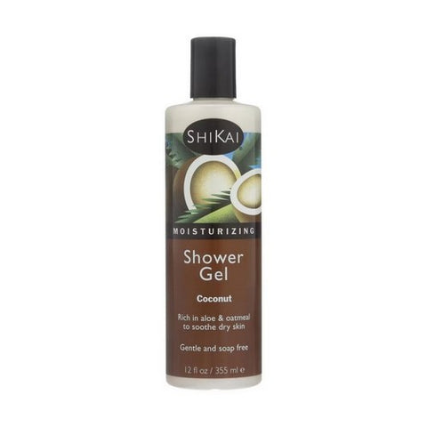 Shikai, Moisturizing Shower Gel, Coconut 12 OZ
