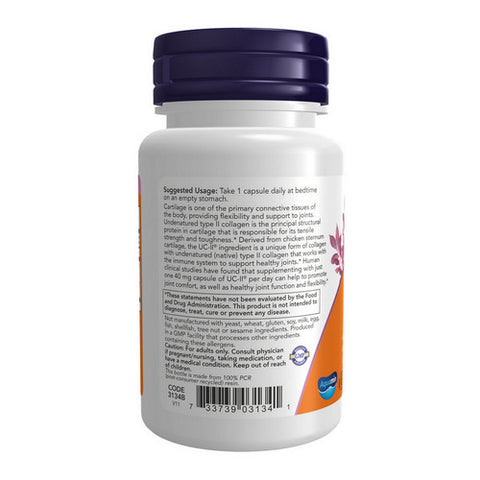 Now Foods, UC-II Type II Collagen, 60 Vcaps