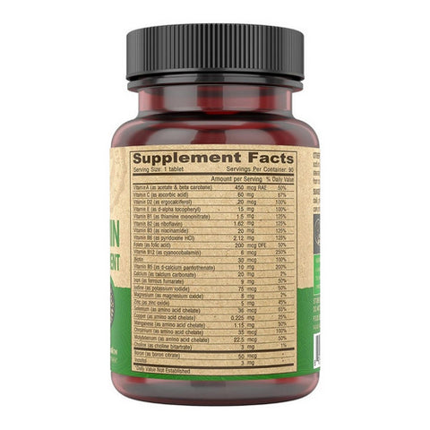 Deva Vegan Vitamins, Vegan Tiny Tab Multivitamin & Mineral, 90 Tabs