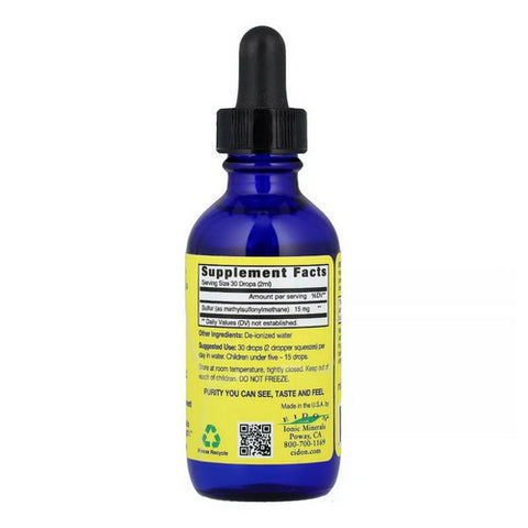 Eidon Ionic Minerals, Sulfur Concentrate, 2 Oz