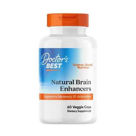 Doctors Best, Natural Brain Enhancers, 60 Veggie Caps