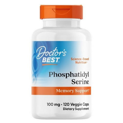 Doctors Best, Phosphatidyl Serine, 100 mg, 120 Vcaps