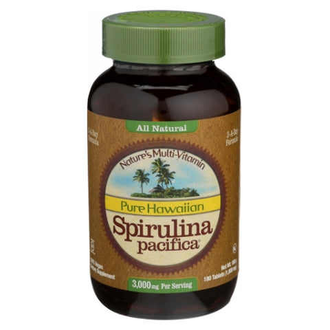 Nutrex Hawaii, Hawaiian Spirulina, Pacifica 180 Tabs