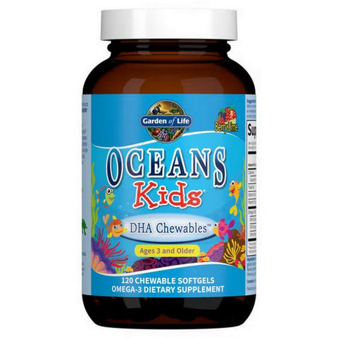Garden of Life, Oceans Kids, 120 Softgels