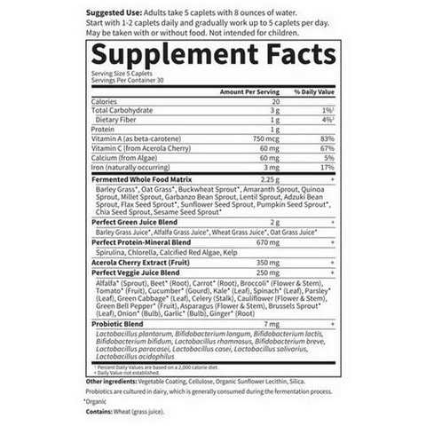 Garden of Life, Perfect Food, 150 Caplets