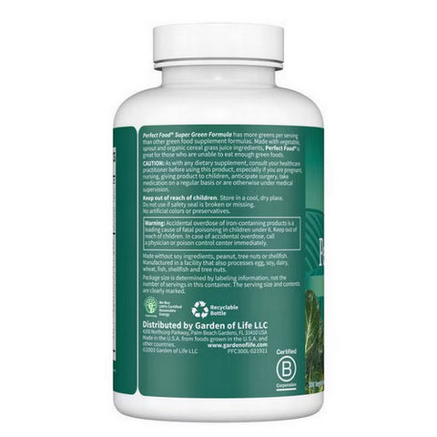 Garden of Life, Perfect Food, 300 Caplets