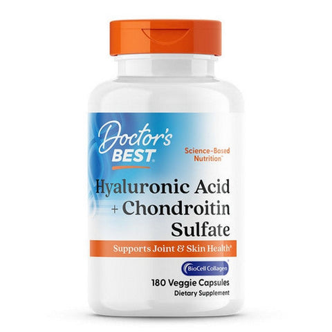 Doctors Best, Hyaluronic Acid with Chondroitin Sulfate, 180 Veggie Caps