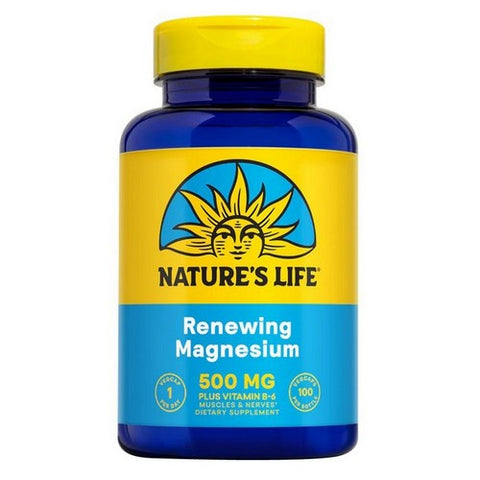 Nature's Life, Magnesium, 500 mg, 100 caps