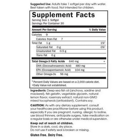 Minami Nutrition, Minami Prenatal, Lemon 30 softgel