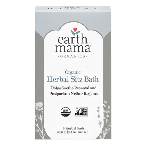 Earth Mama Angel Baby, Postpartum Bath Herbs, 6 CT 3.3 oz