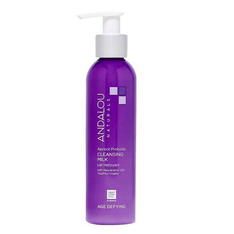 Andalou Naturals, Apricot Probiotic Cleansing Milk, 6 oz
