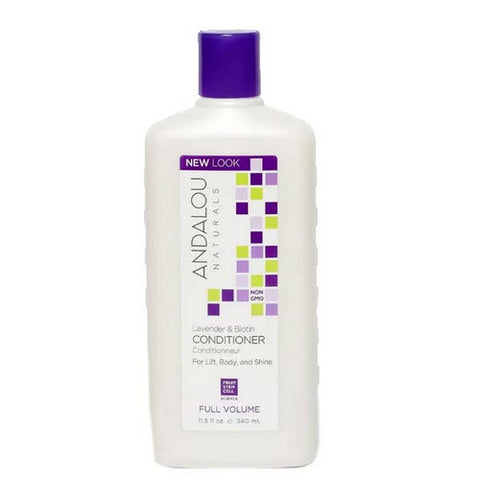 Andalou Naturals, Full Volume Conditioner, Lavender and Biotin 11.5 oz