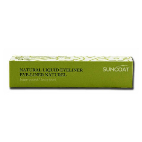 Suncoat Products inc, Natural Liquid Eyeliner, Jade Green, 7 ml