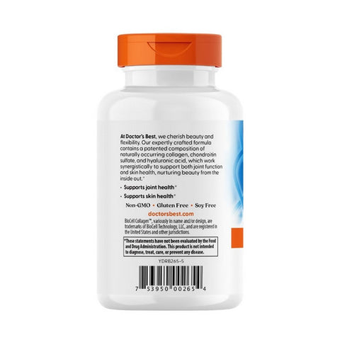 Doctors Best, Hyaluronic Acid with Chondroitin Sulfate, 60 Tabs