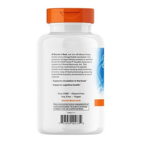 Doctors Best, Extra Strength Ginkgo, 120 Mg, 360 Veggi Caps