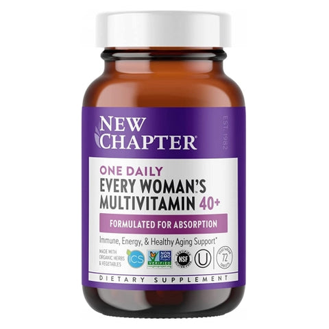 New Chapter, Every Woman's One Daily 40 Plus, 72 tabs
