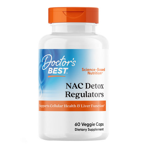 Doctors Best, NAC Detox Regulators, 60 Veggie Caps
