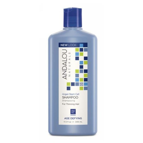 Andalou Naturals, Argan Stem Cell Age Defying Shampoo, 11.5 OZ