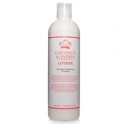 Nubian Heritage, Body Lotion, Coconut & Papaya 13 OZ