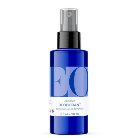 EO Products, Organic Deodorant Spray, Lavender 4 OZ