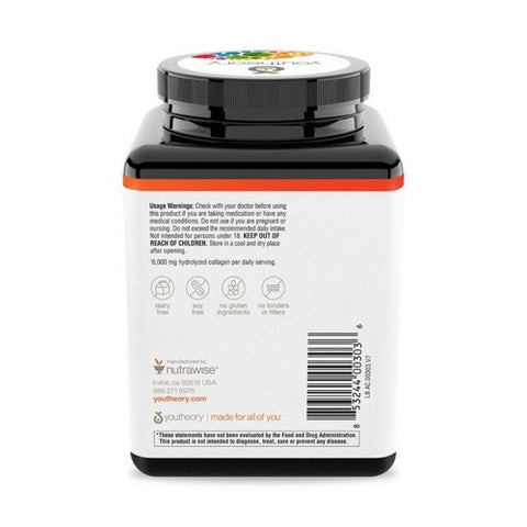 Youtheory, Collagen, 290 Tabs