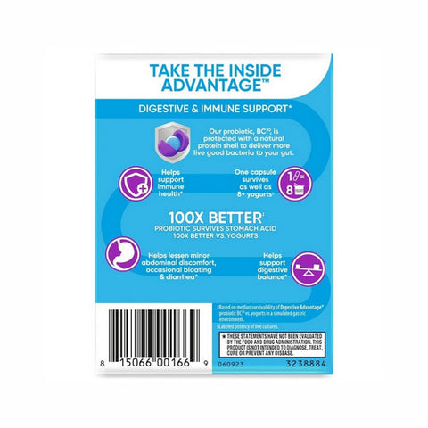 Digestive Advantage, Sustenex Daily Probiotic, 30 caps