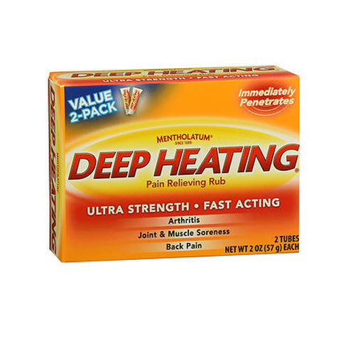 Mentholatum, Deep Heating Pain Relieving Rub, 2 oz