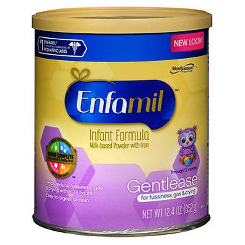 Enfamil, Gentlease Milk-Based Infant Formula Powder For Fussiness & Gas, Count of 1