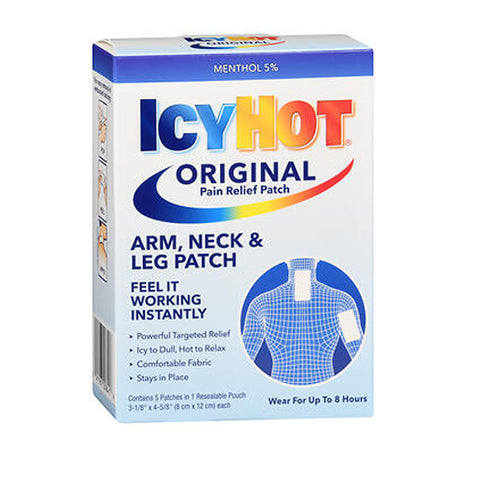 Icy Hot, Hot Medicated Patches Extra Strength, Small 5 each