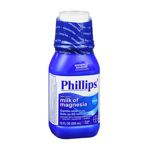 Bayer, Phillips Milk Of Magnesia Saline Laxative, Original 12 oz
