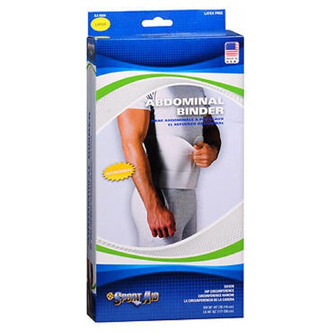 Sport Aid, Abdominal Binder, 46 to 62 Inch (117-158 cm), Large