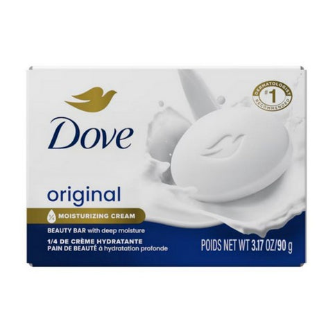 Dove, White Moisturizing Cream Beauty Bar, 3.15 Oz